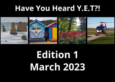 Have You Heard Yet?! – March 2023