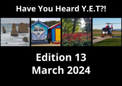 Have You Heard Yet?! – March 2024