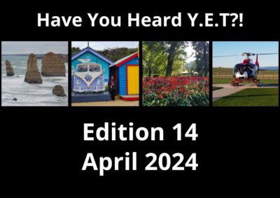 Have You Heard Yet?! – April 2024
