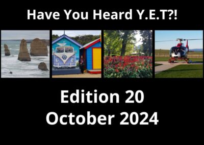 Have You Heard Yet?! – October 2024