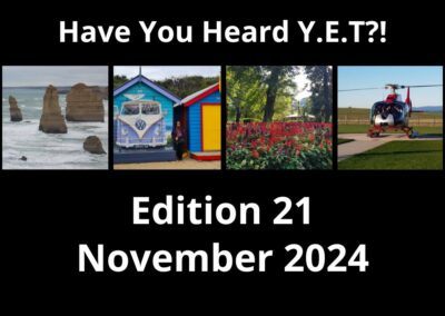 Have You Heard Yet?! – November 2024