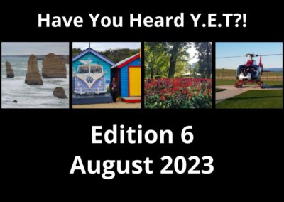 Have You Heard Yet?! – August 2023
